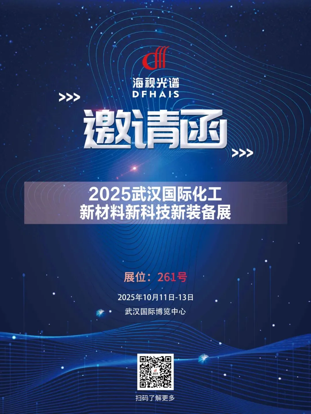 邀请函｜海视光电与您相约2025武汉国际化工新材料新科技新装备展10月11日-13日武汉见